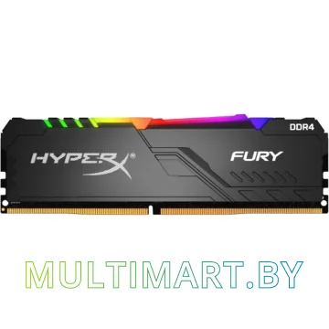 Оперативная память HyperX Fury RGB 8GB DDR4 PC4-19200 (HX424C15FB3A/8) картинка 7